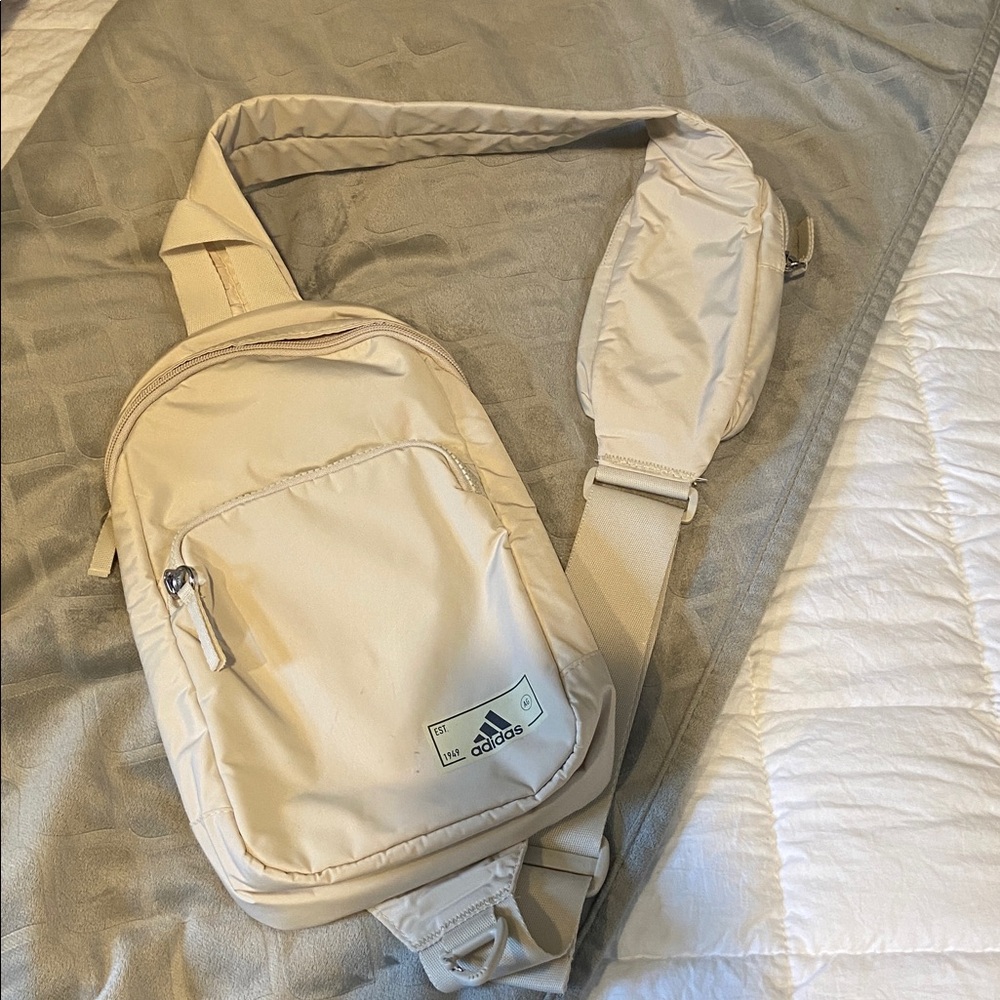 Adidas Beige Crossbody Bag